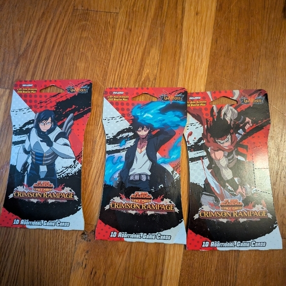 My Hero Academia Crimson Rampage Game Cards - Picture 1 of 2